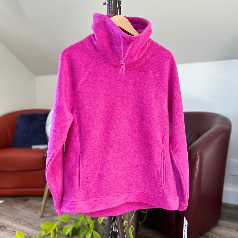 Brand New with Tag! “RBX” Active Women's Soft Plush Fleece Cowl Neck Pullover